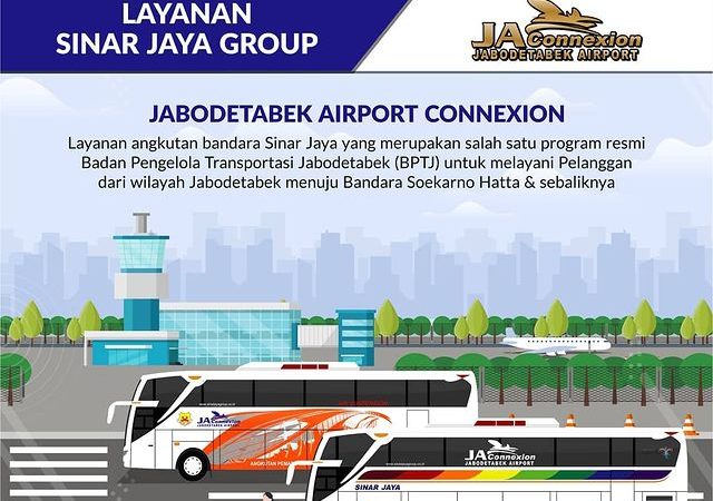Informasi Bus Bandara Soekarno Hatta Sinar Jaya