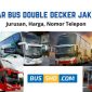 Daftar Bus Double Decker Jakarta